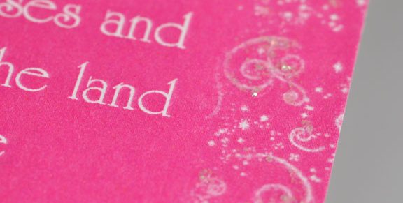 Glittered Pink Princess Birthday Invitation - EnvelopMe.com